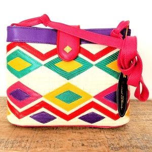 Michael Stevens Crossbody Shoulder Bag Purse Vegan